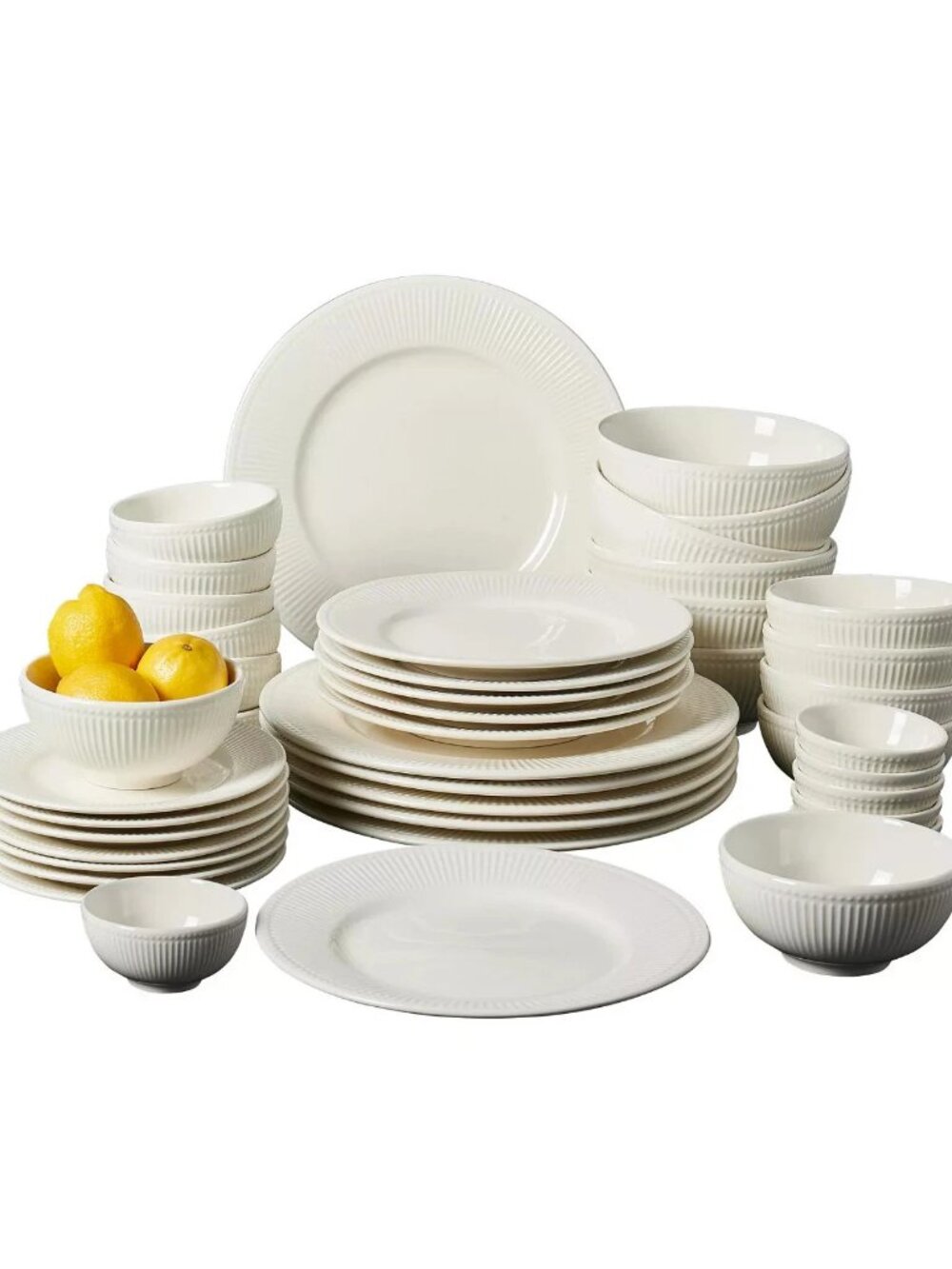 Inspiration by Denmark Fiore 42 Pc. Dinnerware Set, Service for 6